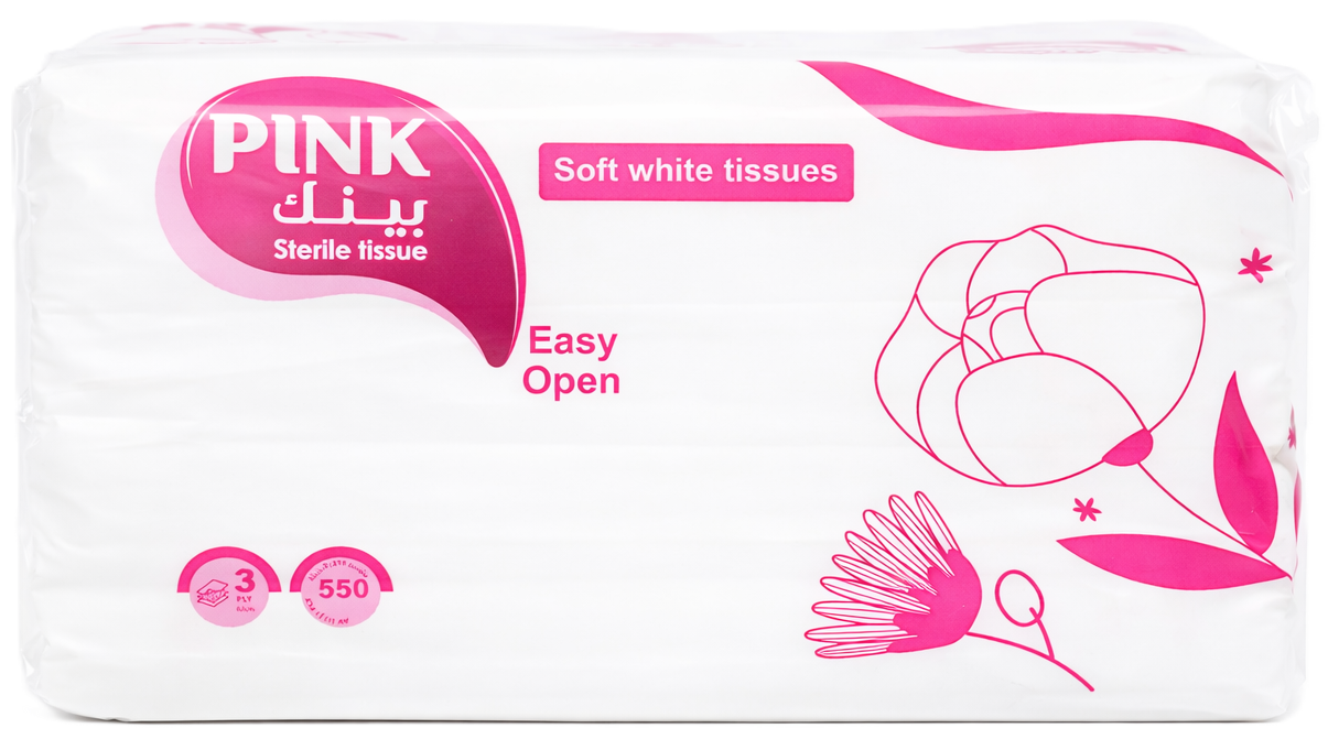 Pink Tissues Egypt | Premium Soft & Sterilized Tissues